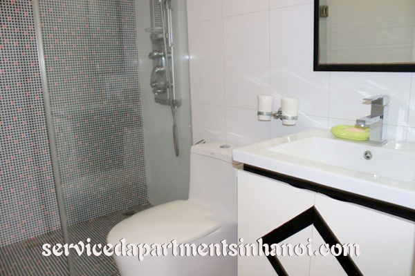 Cho thuê căn hộ dịch vụ 1 phòng ngủ tại khu vực Trúc Bạch, Ba Đình 10