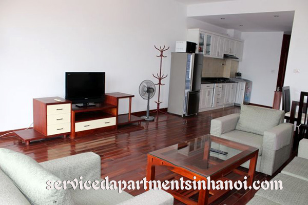 Cho thuê căn hộ dịch vụ 1 phòng ngủ tại khu vực Trúc Bạch, Ba Đình 7