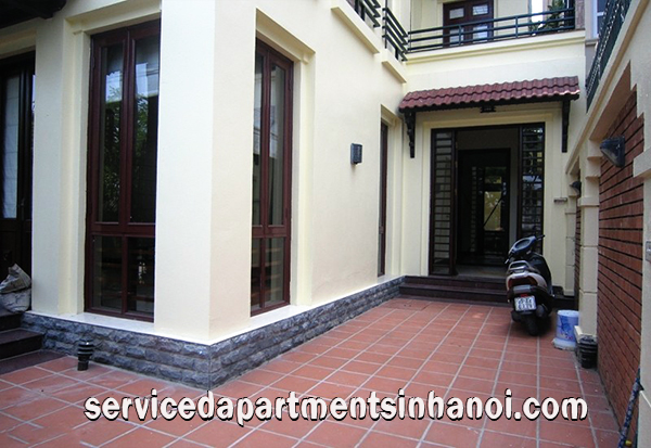 Biệt thự Làng Nghi Tàm, Tây Hồ cho thuê, đầy đủ nội thất, Thiết kế phù hợp 3