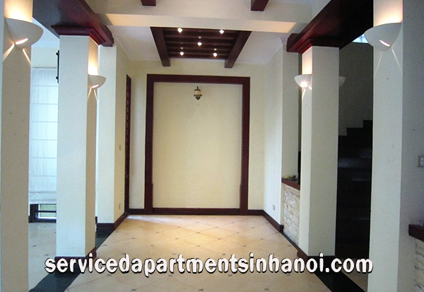 Biệt thự Làng Nghi Tàm, Tây Hồ cho thuê, đầy đủ nội thất, Thiết kế phù hợp 4