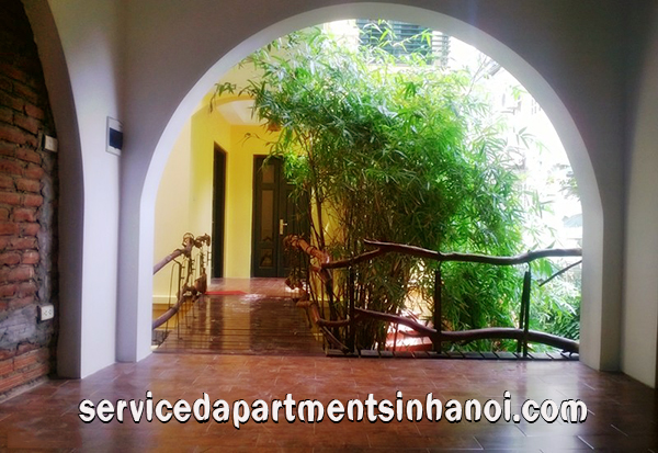 Biệt thự đẹp với bể bơi và sân vườn cho thuê tại Tô Ngọc Vân, Tây Hồ 3