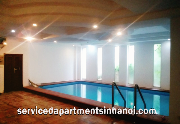 Biệt thự đẹp với bể bơi và sân vườn cho thuê tại Tô Ngọc Vân, Tây Hồ 6
