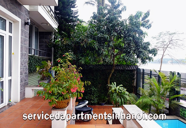 Biệt thự đẹp cho thuê trên phố Tô Ngọc Vân, khu vực Tây Hồ 4