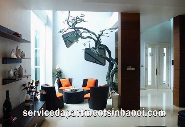 Biệt thự tuyệt đẹp cho thuê tại Vườn Đào, Phú thượng, Tây Hồ 8