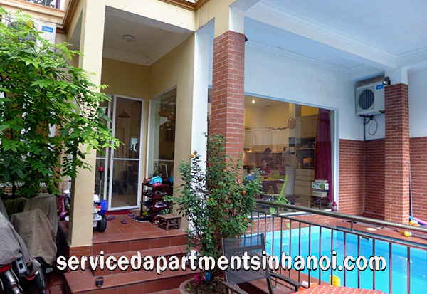 Biệt thự đẹp có bể bơi cho thuê tại Đặng Thai Mai, Tây Hồ 3