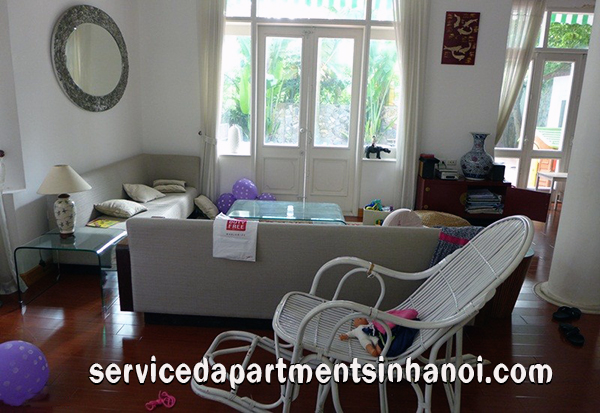 Biệt thự đẹp có bể bơi cho thuê tại Đặng Thai Mai, Tây Hồ 4
