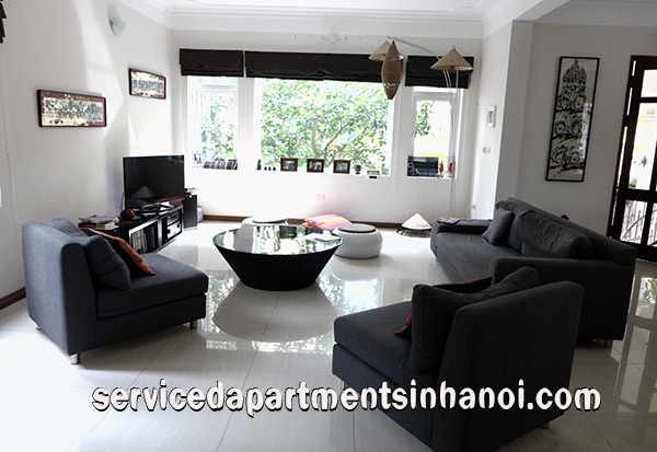 Biệt thự với nội thất sang trọng cho thuê tại Tô Ngọc Vân, Hà nội