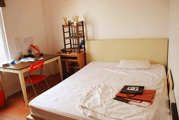 Căn hộ hai phòng ngủ cho thuê ở Nghi Tàm, gần khách sạn Intercon, có ban công 7
