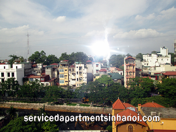 Cho thuê căn hộ một phòng ngủ giá rẻ tại Trúc Bạch 1