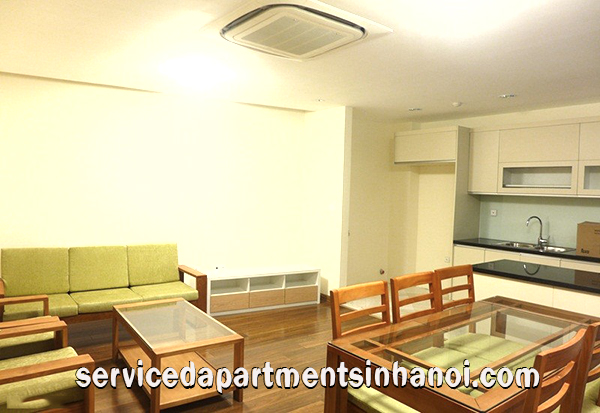Căn hộ mới, 2 phòng ngủ cho thuê tại Trúc Bạch, phong cách hiện đại 3
