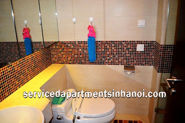 Căn hộ ba phòng ngủ sang trọng cho thuê tại Tháp Hòa Bình Green 10