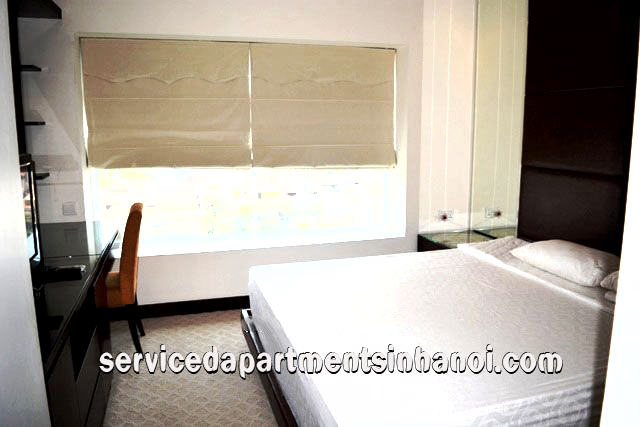 Căn hộ hai phòng ngủ, tiện nghi cho thuê ở Hòa Bình Green, Ba Đình 2