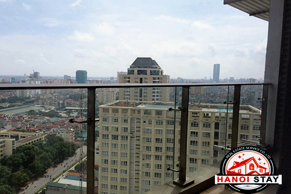 Cho thuê căn hộ 2 phòng ngủ tại IPH Tower, nội thất hiện đại, có ban công 1