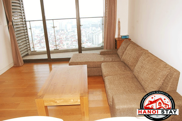 Cho thuê căn hộ đẹp và sang trọng tại IPH Tower, tầng cao, nội thất hiện đại 3