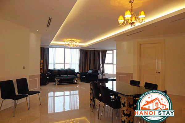 Cho thuê căn hộ bốn phòng ngủ sang trọng tại Keangnam Land Mark Hà Nội 3
