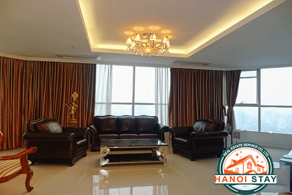 Cho thuê căn hộ bốn phòng ngủ sang trọng tại Keangnam Land Mark Hà Nội 5