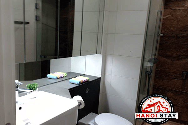 Căn hộ đẹp, hai phòng ngủ cho thuê trong tháp E, IPH Xuân Thủy 10
