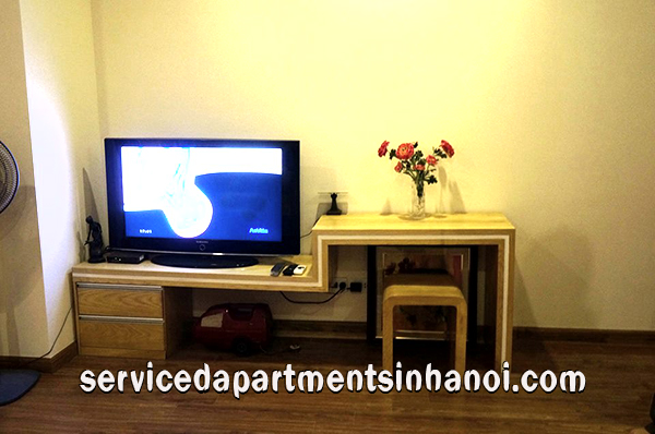 Căn hộ hai phòng ngủ, trên tầng cao cho thuê tại Times City 8