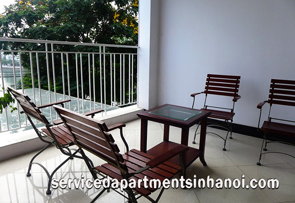 Cho thuê căn hộ dịch vụ 4 phòng ngủ tại Hồ Tây 2
