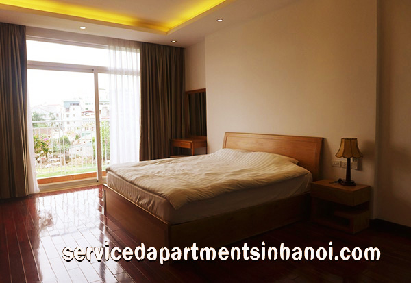 Cho thuê căn hộ dịch vụ 4 phòng ngủ tại Hồ Tây 9