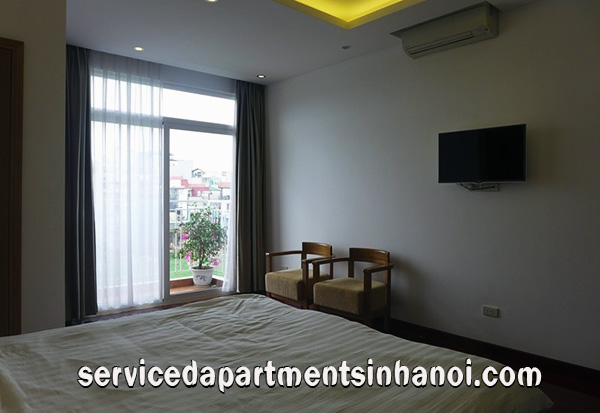 Cho thuê căn hộ dịch vụ 4 phòng ngủ tại Hồ Tây 1