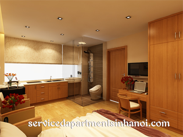 Cho thuê căn Nguyễn Ngọc Vũ, Cầu Giấy, 6 tr/th, nhiều tiện ích 4