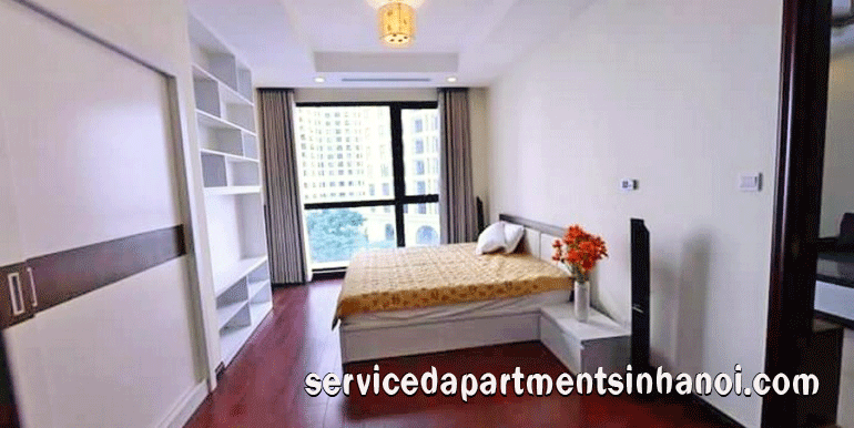 Căn hộ hai phòng ngủ ở Royal City cho thuê, căn hộ hiện đại, diện tích 109 m2 1