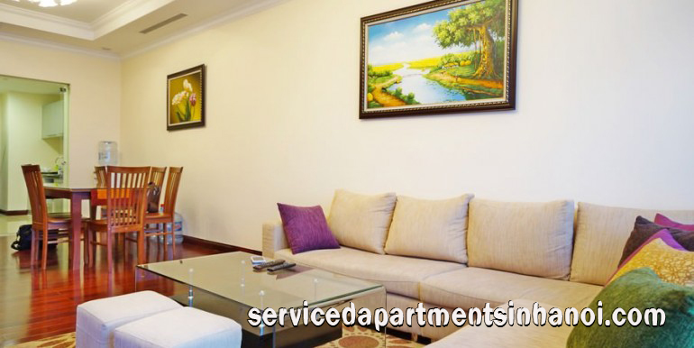 Căn hộ cho thuê tại R2 Tower, Royal City, với hai phòng ngủ, nội thất hiện đại 1