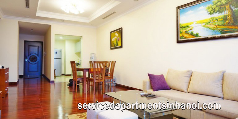 Căn hộ cho thuê tại R2 Tower, Royal City, với hai phòng ngủ, nội thất hiện đại 5