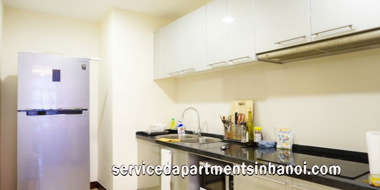 Căn hộ cho thuê tại R2 Tower, Royal City, với hai phòng ngủ, nội thất hiện đại 8