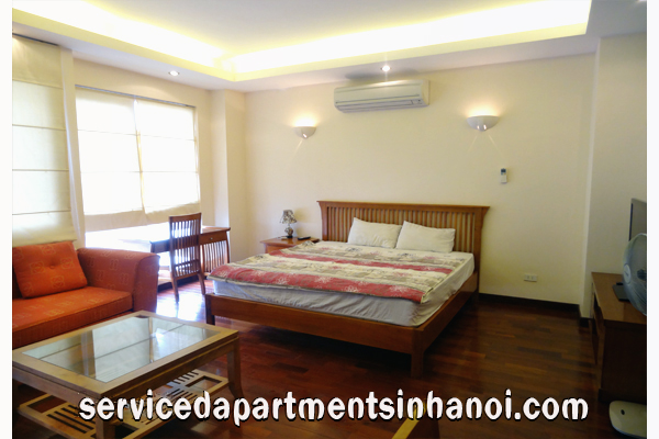 Căn hộ dịch vụ 1 phòng ngủ cho thuê tại phố Khâm Thiên, Đống Đa 2
