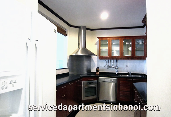 Căn hộ dịch vụ cao cấp cho thuê ở Tây Hồ, căn hộ rất rộng rãi và có view Hồ Tây 7