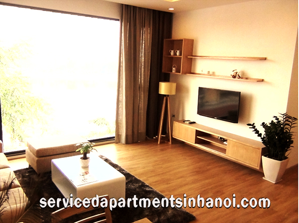 Căn hộ dịch vụ cho thuê với view hồ Ngọc Khánh ở Ba Đình 5