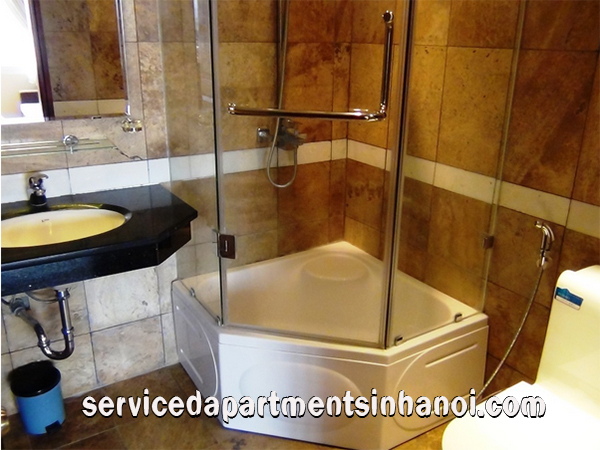 Cho thuê căn hộ 01 phòng ngủ chất lượng cao, nhiều ánh sáng tại Đào Tấn , Ba Đình 9
