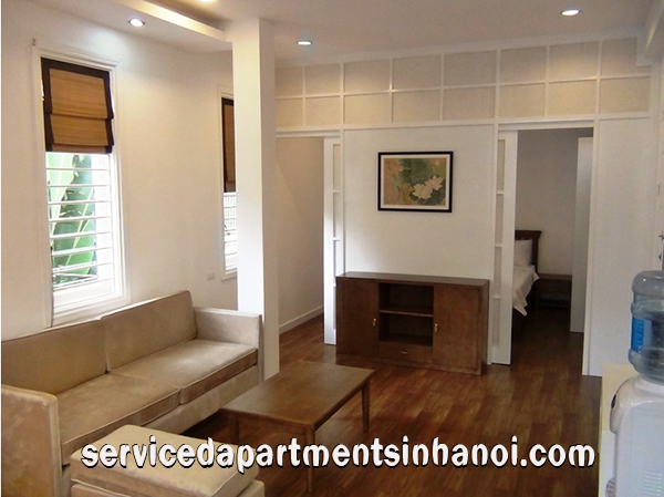 Cho thuê căn hộ Green House Building 1 phòng ngủ ở Nguyễn Chí Thanh , Ba Đình 6