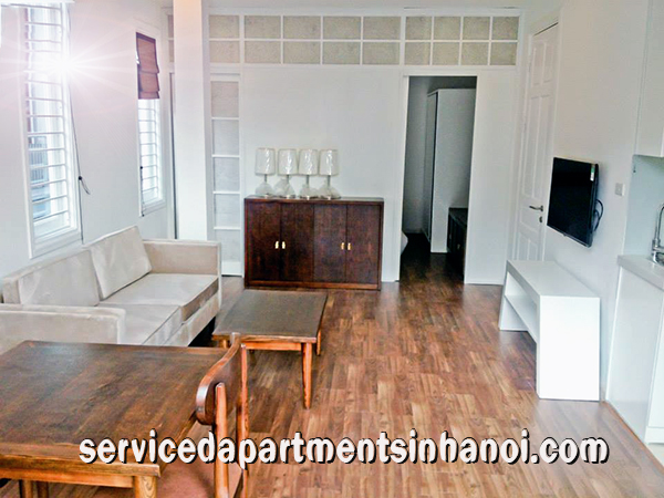 Cho thuê căn hộ Green House Building 1 phòng ngủ ở Nguyễn Chí Thanh , Ba Đình 7