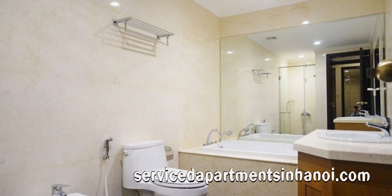 Căn hộ rộng rãi Ba phòng ngủ cho thuê tại tòa R5 , Royal CIty 6