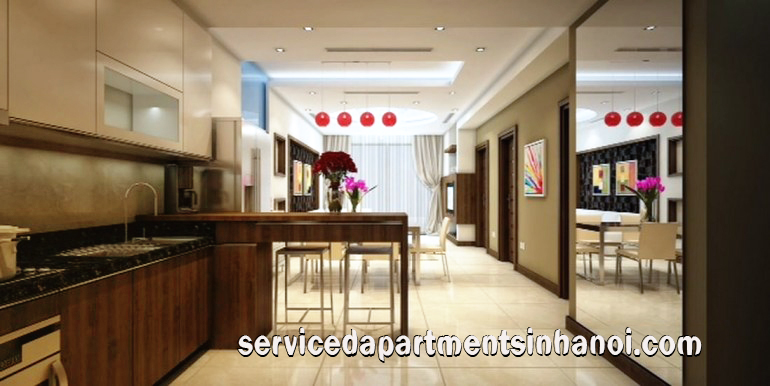 Cho thuê căn hộ cao cấp ba phòng ngủ tại The Complex , Royal City 4