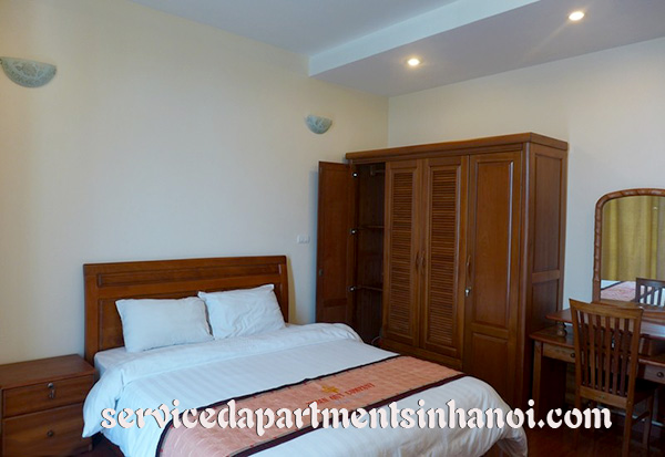 Cho thuê căn hộ 1 phòng ngủ ở Yên Phụ, Tây Hồ, View hồ 4