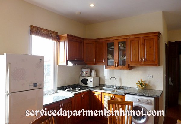 Cho thuê căn hộ 1 phòng ngủ ở Yên Phụ, Tây Hồ, View hồ 7