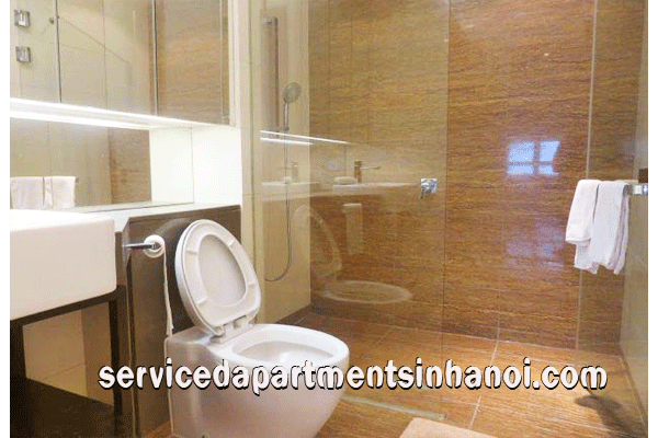 Nội thất đẹp hai phòng ngủ Căn hộ cho thuê tại IPH Complex, Hà Nội 10