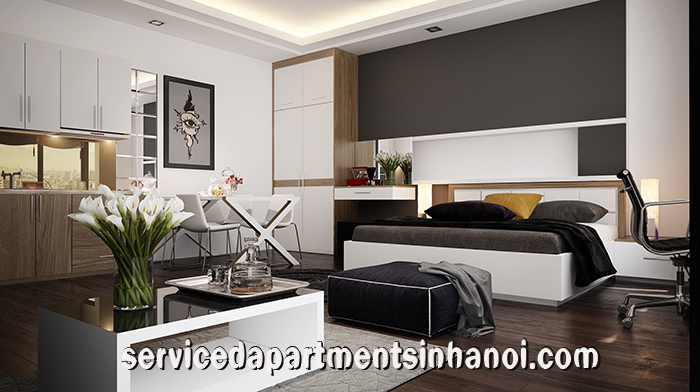 Cho thuê căn hộ loại Studio tại Láng Hạ, gần Đại sứ quán Mỹ 8