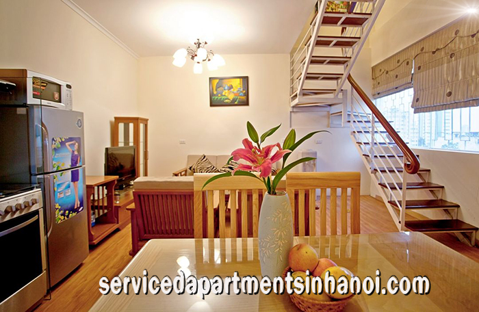 Cho thuê căn hộ dịch vụ đẹp, một phòng ngủ ở Triệu Việt Vương, Hai Bà Trưng 2