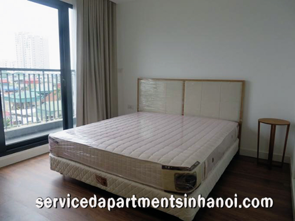 Căn hộ dịch vụ 2 phòng ngủ với tầm nhìn đẹp cho thuê tại Đống Đa 5