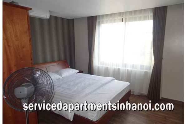 Cho thuê căn hộ 2 phòng ngủ mới xây dựng với tầm nhìn rất đẹp ở Đào Tấn, Ba Đình 10