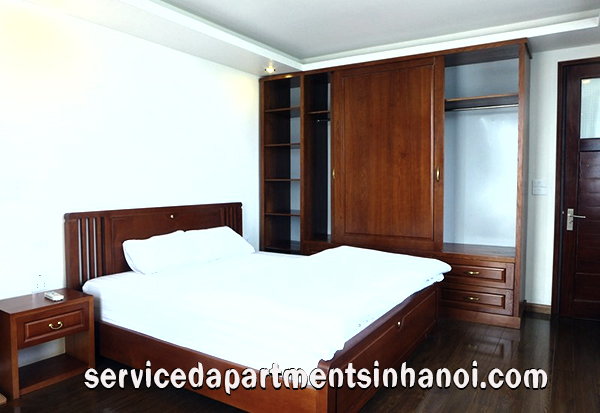 Căn hộ dịch vụ 3 phòng ngủ rất hiện đại cho thuê ở Đặng Thai Mai, Tây Hồ 10