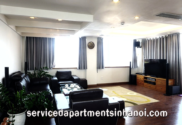 Căn hộ dịch vụ 3 phòng ngủ rất hiện đại cho thuê ở Đặng Thai Mai, Tây Hồ 4