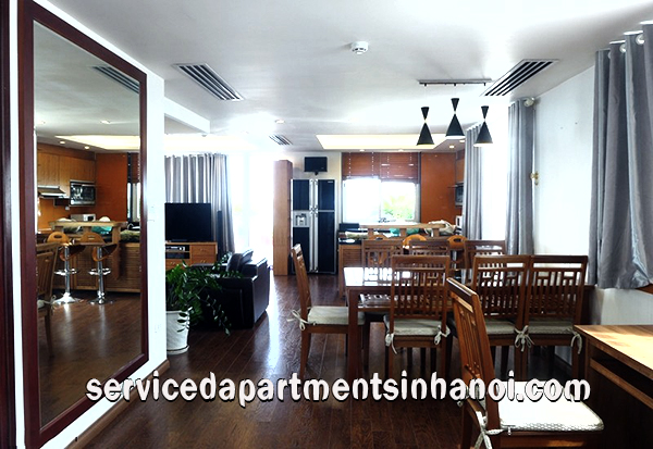 Căn hộ dịch vụ 3 phòng ngủ rất hiện đại cho thuê ở Đặng Thai Mai, Tây Hồ 6