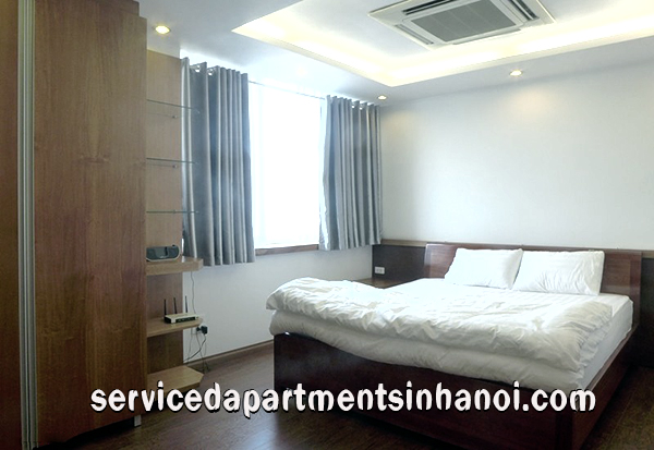 Căn hộ dịch vụ 3 phòng ngủ rất hiện đại cho thuê ở Đặng Thai Mai, Tây Hồ 3