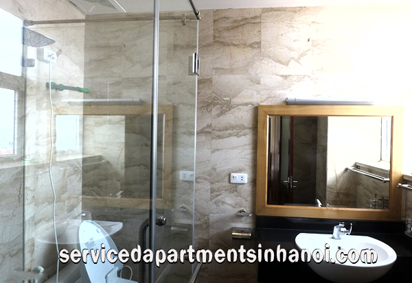 Căn hộ dịch vụ 3 phòng ngủ rất hiện đại cho thuê ở Đặng Thai Mai, Tây Hồ 6